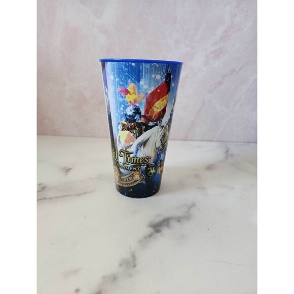 Medieval Times red Knights flag banner Cable Guy costume souvenir cup bundle - Picture 6 of 9